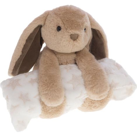 Amadeus Les Petits - Doudou Lapin et son plaid étoilé 90x75cm (1/5)