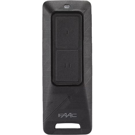 FAAC XT2 FDS 433 868 787017 Trasmittente Telecomando Radiocomando 2 Canali Nero