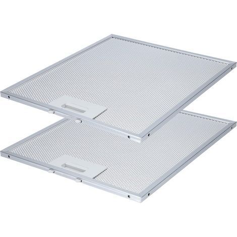 2x Metal grease filters, 305x267mm, compatible with AEG Elica Whirlpool cooker hoods (1/5)