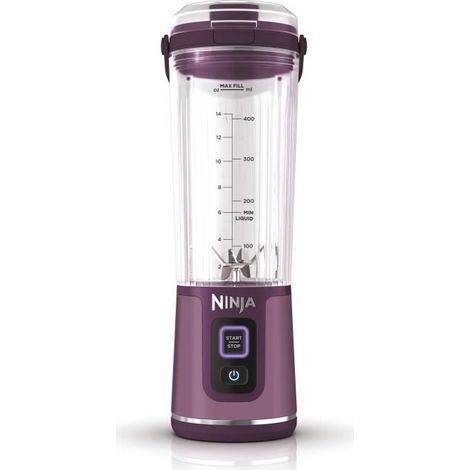 Blender portable Ninja Blast - BC150EUPR - bol 530 ml - autonomie 2h - sans fil - sans BPA - violet (1/5)