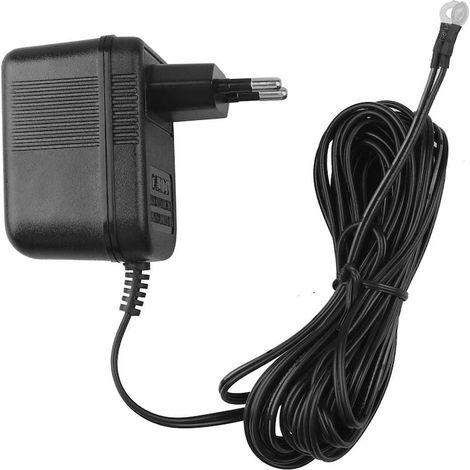 Transformateur pour sonnette vidéo avec câble d'alimentation de 10 mètres, Jormftte, 18 volts, 500 milliampères, installation facile, compatible avec systèmes de visiophone (1/5)