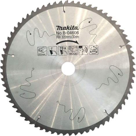 Makita B-04606 Kreissägeblatt TCT 305 x 30 mm 70T Holz