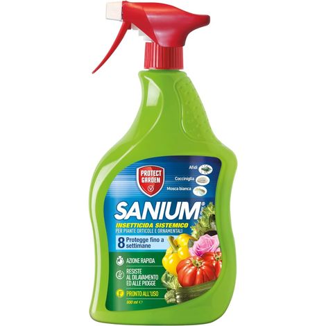 Insetticida sistemico Sanium AL PFnPE 800ml protezione piante orto e ornamento (1/5)