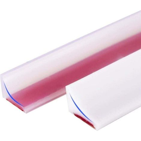 100CM Barriere De Douche Silicone,Barre De Seuil De Douche Anti Débordement Autocollant,Barrage Eau Douche,Seuil Douche Barrage D'eau,Barrière De Douche Pliable Pour Sol De Salle De Bain-translucide-