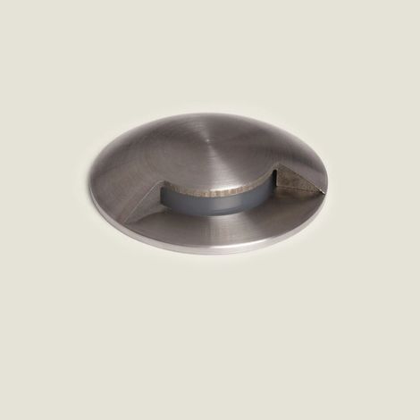 Baliza Exterior LED 3W Empotrable Suelo 1L 4000K Plateado Blanco Neutro (1/5)