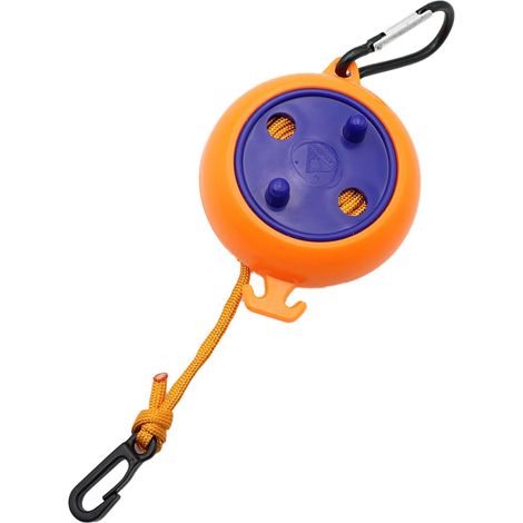 Fil à Linge Rétractable - 8 M - ABS et PP - Pour Camping Extérieur Voyage Jardin - 1 Pièce (1/5)