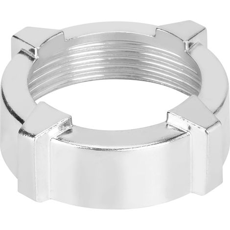 LUCKDANO Noix de Broyeur de Viande, Supplies de Cuisine Pièces de Moulin à Viande Installation Simple 3.1x1,0 Pouce Alliage en Aluminium pour la Plupart des Broyeurs de électriques Domestiques et.