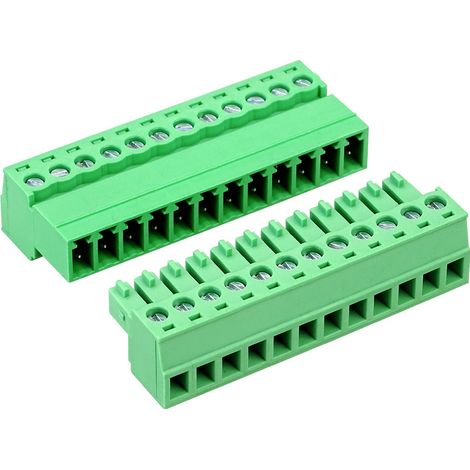 Donau Elektronik HNS381-12 Steckverbinder Polzahl 12 PA66, Messing, Stahl 8 A 300 V Geeigneter Leite (1/5)