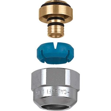 Raccordo a diametro autoadattabile 3/4" Ø interno 11,5-12 Ø esterno 14-16 DARCAL Caleffi 681524  3/4" - Ø interno 11,5-12 / Ø esterno 14-16 (1/2)