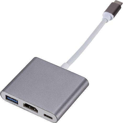 Câble adaptateur USB 3.1 vers HDMI et HDMI trois-en-un