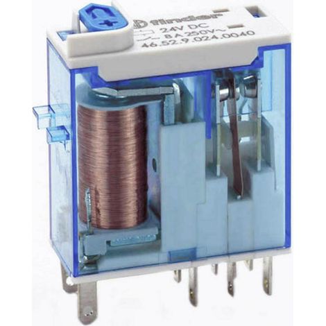 [NEUWERTIG] B-Ware Finder Steckrelais Printrelais Koppelrelais 12 V/Dc 8 A 2 Wechsler 10 St. Tray