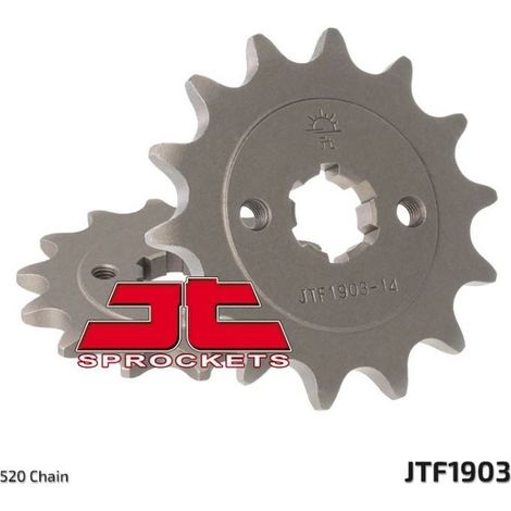 Pignone anteriore JT F1903-14, 14 denti, misura 520