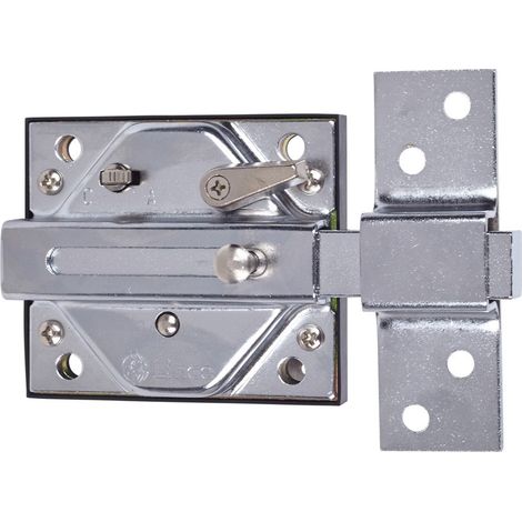 Cerrojo de seguridad reforzado antibumping 7930R Lince CromadoCromado (1/3)