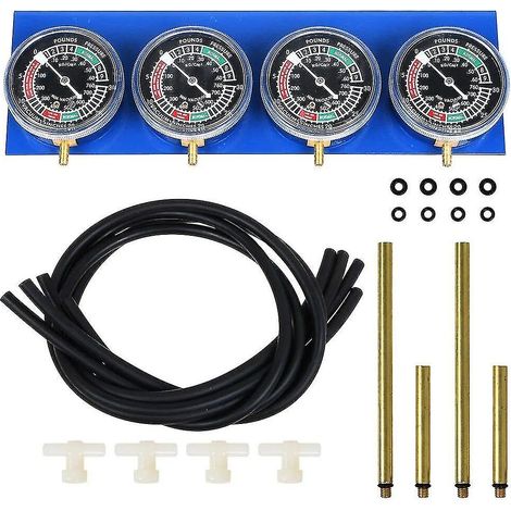 2/3/4 Cylinder Motorcycle Carburetor Kit Synchronizer Carb Carburetor Vacuum Synchronizer Balancer Gauge For Honda/yamaha0870( )