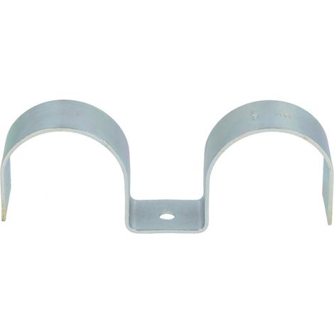 Collier de fixation - double 39-40 mm x forrage diamètre 6,1