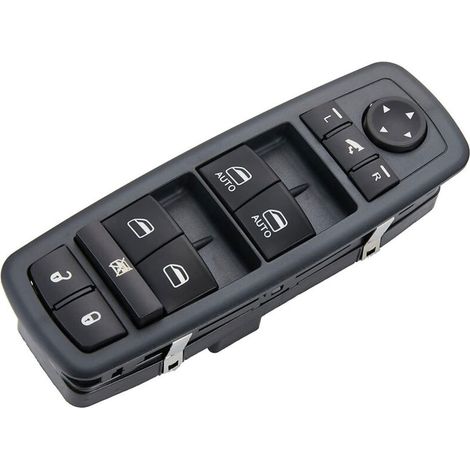4602536AD Interrupteur de lève-vitre, compatible avec les modèles Chrysler Town & Country 2008-2012, commande le fonctionnement des vitres électriques, interrupteur principal côté conducteur.