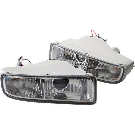 paire de feux de pare-chocs avant gauche et droit halogènes antibrouillard pour Lexus LX470 (1998-2007) - Référence : 81040-60020