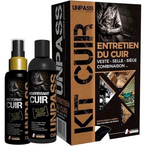 Kit cuir UNPASS - noir