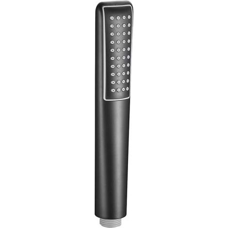 Mango ducha ergonómico ABS negro gun metal