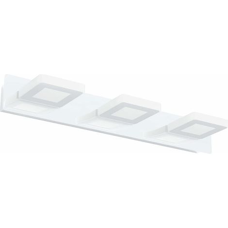 Lampe Miroir Applique Salle de Bain Blanc Froid 6000K, 15W Luminaire Salle de Bain Intérieure Moderne Chrome lampe Eclairage Salle de Bain, Réglable à 360°, 48CM/18.9IN [Classe énergétique F] Lefou (1/5)