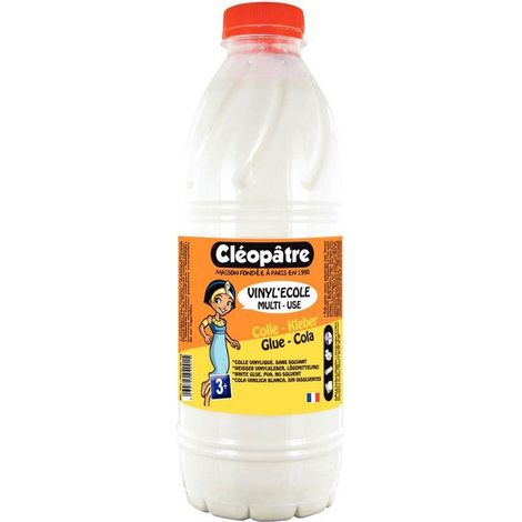Flacon 1 litre de colle blanche vinylique