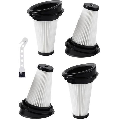 Set mit 4 Ersatzfiltern für Rowenta X-pert 3.60 X-Pert 160 RH72xxx ZR005202 Stabstaubsauger