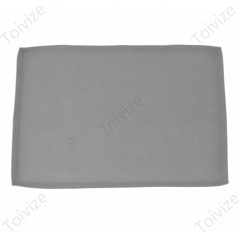 Tapis de Protection Plancha Silicone 28-36 Pouces Gris Housse Anti-poussière Ajustement Parfait Facile à Nettoyer (1/5)