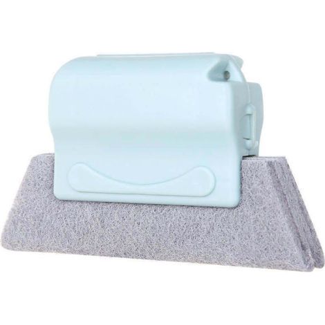 LAN Tür- und Fensterschlitzreinigungsbürste Wischer Küche Zuhause Wand-blau (1/5)