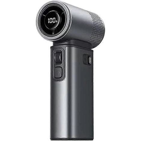 Ultra2E Handventilator mit starker Turbinenleistung (17 m/s Luftstrom), 4350 mAh Akku, 25 Stunden Akkulaufzeit, mini-ventilateur leiser pour le travail personnel. (1/5)