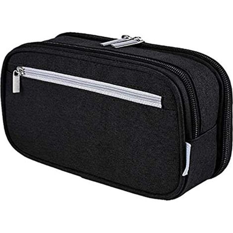 Sac de rangement étanche grande capacité pour crayons (noir), (1/2)
