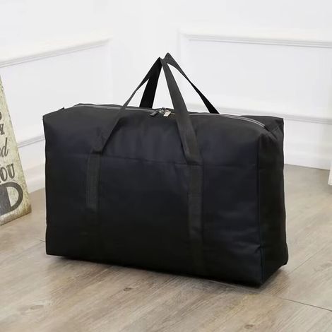 royaluxe - Sacs de rangement étanches pour garage, grenier, étagères, meilleur choix pour couettes, oreillers, couvertures, objets mobiles, organisateurs, sacs de sport. noir 805030CM (1/4)