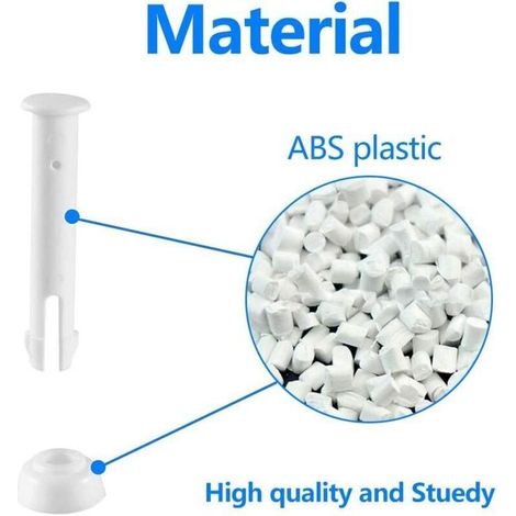 Lot de 12 goupilles de rechange pour piscine, pièces de rechange pour joints de piscine, pour cadres et joints de rechange