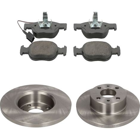 KIT FRENI ANTERIORI compatibile con FIAT PUNTO (188, 188AX) - DISCHI + PASTIGLIE OEM: FDB1040, FDB1040B, FDB1160 / 15857 /SOSTITUZIONE DIRETTA/BASSA POLVERE/SILENZIOSO (1/5)