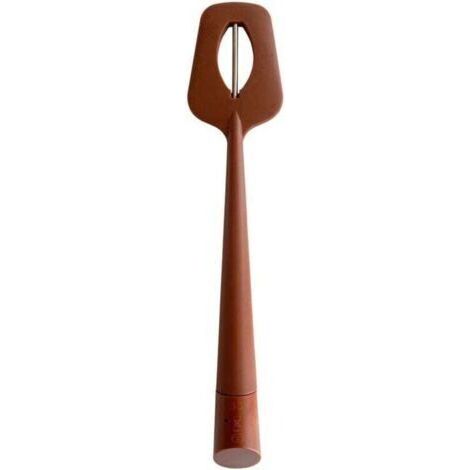 Thermomètre Cuillère Portable Grattoir en Silicone Longue Spatule Numérique Thermomètre Alimentaire pour Chocolat, Crèmes, Sauces, Confitures et Sirops Lecture instantanée (1/5)
