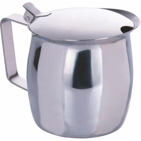 BRICCO IN ACCIAIO INOX 18/10 6TZ 650ML CON COPERCHIO