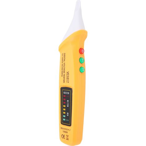 VC1017 Testeur de tension électrique sans contact et intelligent avec affichage numérique pour usage domestique (1/5)