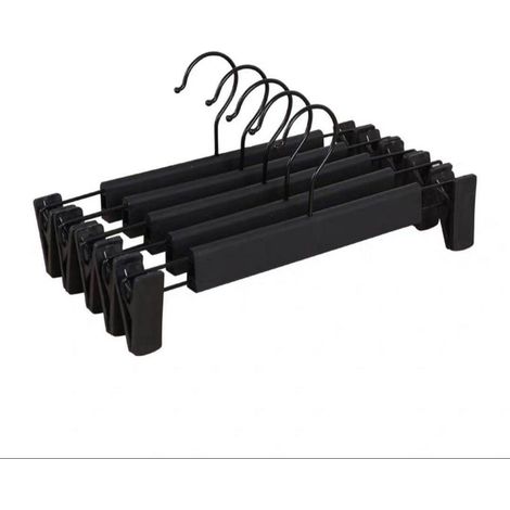 Cintre en plastique antidérapant, cintre pour sécher les vêtements, support de magasin de vêtements, 10 pièces (1/5)