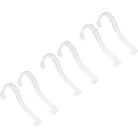 Schuhständer aus Acryl mit Sandalenhalter (6er-Set), ideal für Schuhe und Sandalen. – 23 x 12,5 x 2 cm (1/4)
