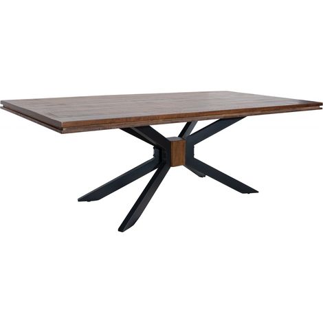 Esstisch Mango 240x107x76 braun lackiert STILMÖBEL 122