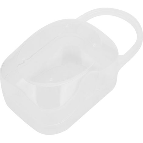 Boîte de Rangement Transparente pour Tétine Anti-Poussière - Étui de Protection pour Sucette Bébé (1/5)