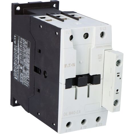 Contactor de potencia 40A 3P 230V CA 0Z 0R DILM40-EA (230V50HZ,240V60HZ) 190009 (1/3)