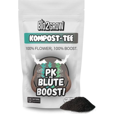 Bio2Grow Kompost-Tee Blüte 2 Kg – Bio Dünger Blütephase (1/5)