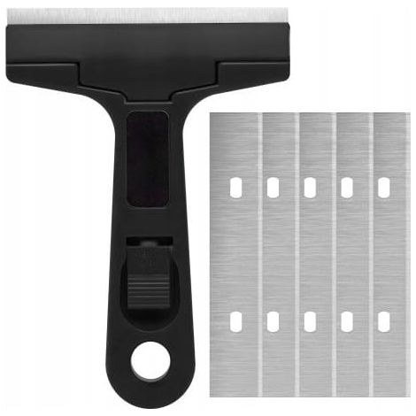 Raspador de pintura de 14 cm + 6 cuchillas reemplazables