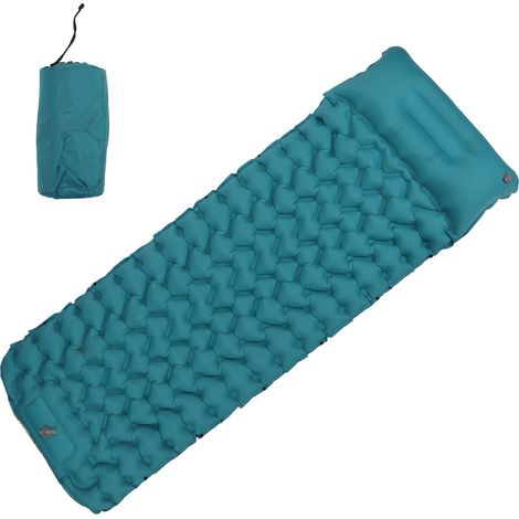 Ergonomische, aufblasbare Bodenmatte, leicht und kompakt für Büro, Camping und Outdoor-Aktivitäten (1/5)