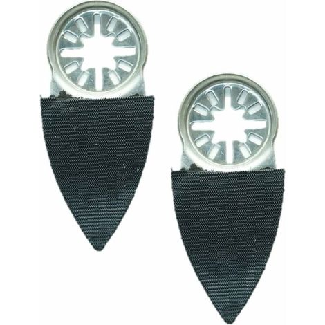 Tampon De Ponçage - 52 mm x 38 mm - Compatible Multifonction - Système Velcro - Pour Disques À Feutre - Lot De 2 (1/5)