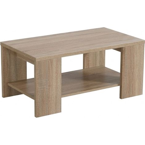 Tavolino Union Moderno da Salotto Design Elegante Tavolo 90,5x50,5x41,5cm (1/5)