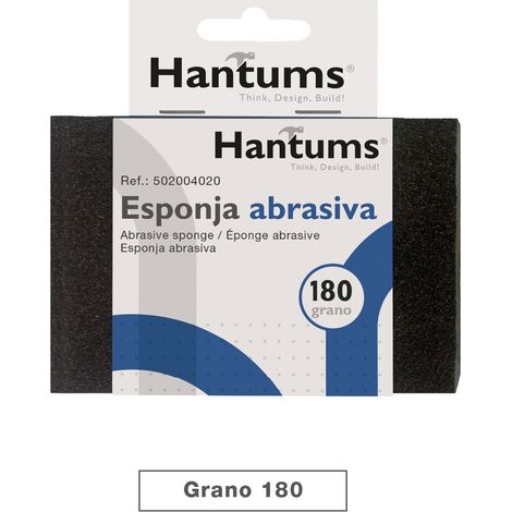 Éponge abrasive aluminium 180 grains pour métal