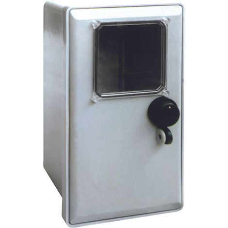 CONTENITORE MONOFASE Con vetro d'ispezione cm. 23x24x42 h