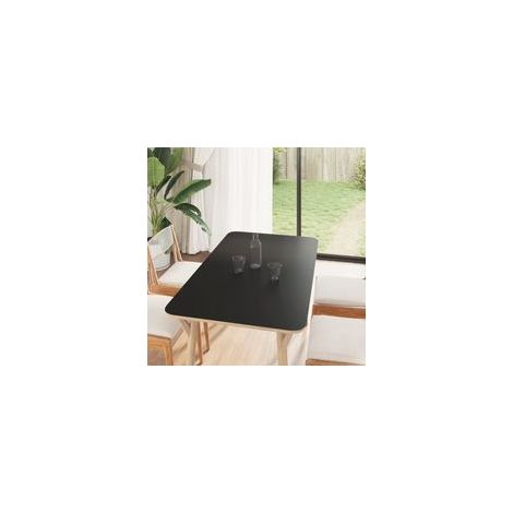 Autocollants pour meubles, auto-adhésifs, noir mat, 90 x 500 cm, PVC-Crezuo