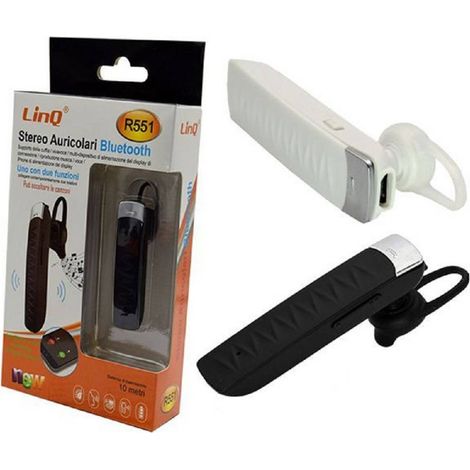 Trade Shop - Distancia De Auriculares Estéreo Bluetooth 10 Mt Para Teléfono Móvil Teléfono Móvil Iphone R551 -